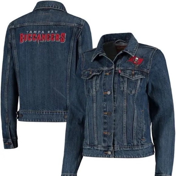 COPY - Women’s Tampa Bay Buccaneers Levi Denim Jacket - Picture 7 of 7
